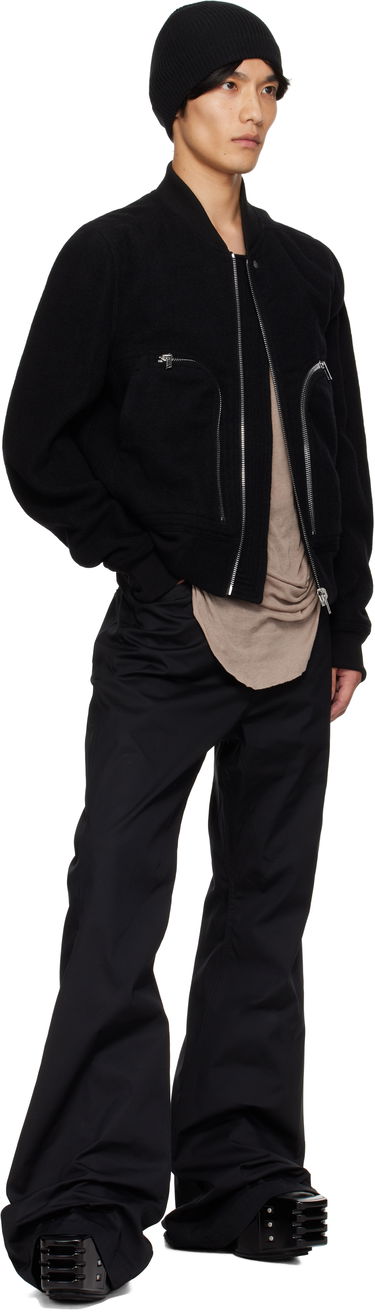 Bomberjakke Rick Owens Rick Owens Bauhaus Flight Jacket Sort | RU02E1749 WBD, 3