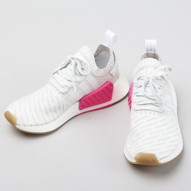 Sneakers og sko adidas Originals NMD_R2 Primeknit "Japan White Gum" W Grå | BY9954, 2