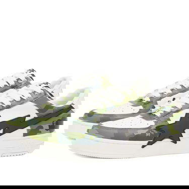 Sneakers og sko BAPE BAPE STA OS #1 M1 Size UK 10 Grøn | 001FWL301308M-GRN, 2
