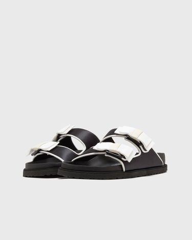 Sneakers og sko Birkenstock Become Berlin Arizona Satin Bows Slides Sort | 1031765, 2