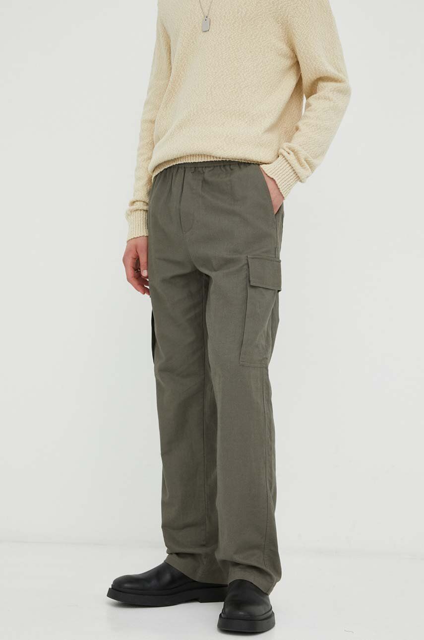 Cargo bukser Samsoe Samsoe Jabari Cargo Trousers Grøn | M23200065, 0