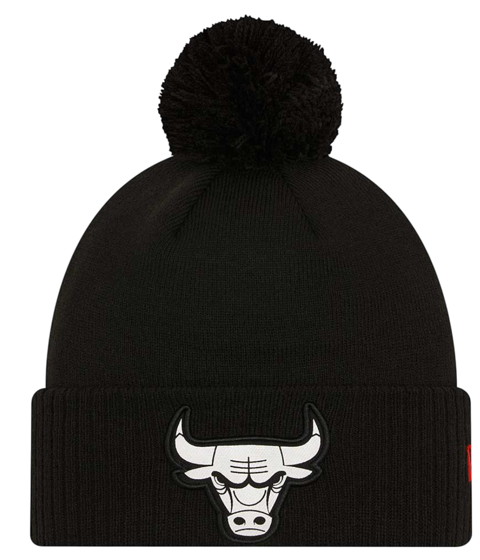 Beanie New Era New Era Chicago Bulls Pom Beanie Sort | 60430174-60430174, 0
