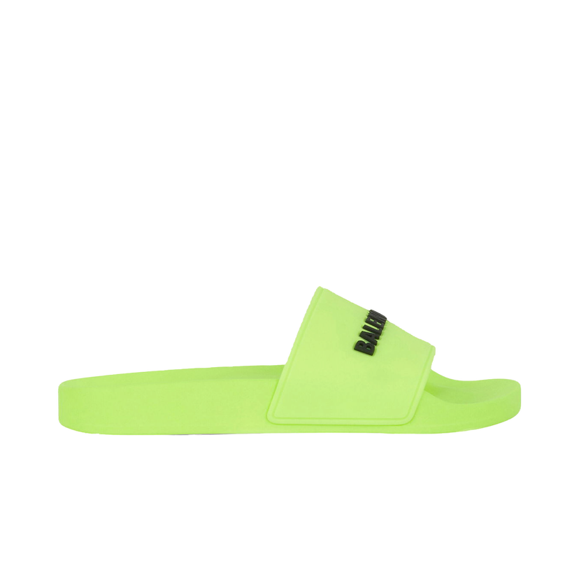 Sneakers og sko Balenciaga Pool Slide Fluo Yellow W Grøn | 565547W1S827321