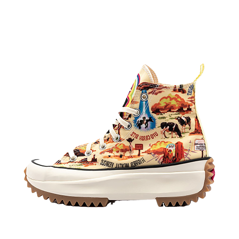 Sneakers og sko Converse Run Star Hike Hi Twisted Resort W Flerfarvet | 167895C