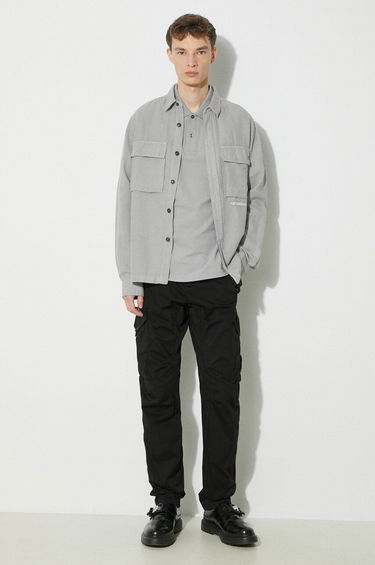 Skjorte C.P. Company Broken Shirt Grå | 16CMSH159A006501G, 1