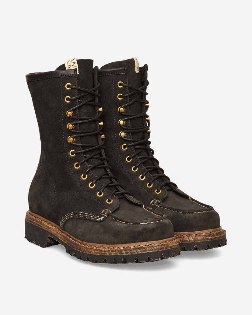 Sneakers og sko visvim Scout Moc Folk Lace-Up Boots Sort | 0125202002011 1