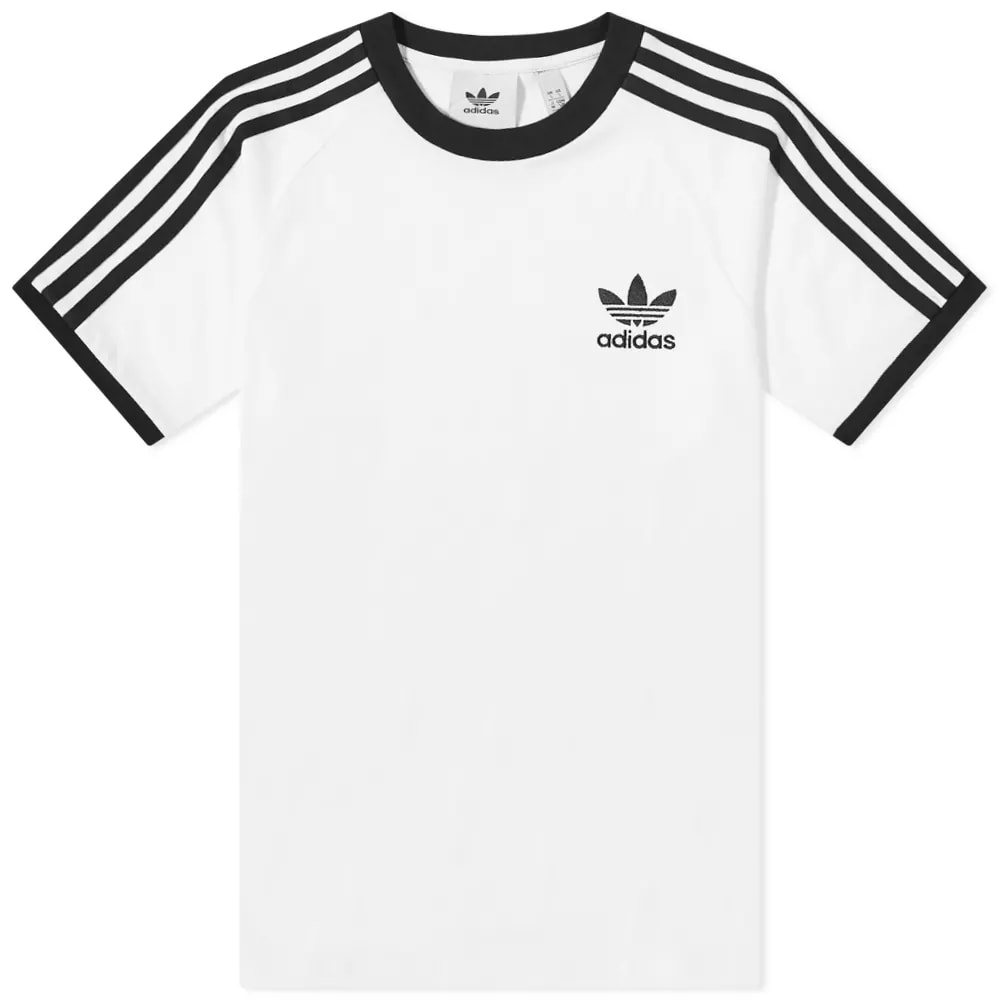 T-shirt adidas Originals 3 Stripe Tee Hvid | IA4846, 0