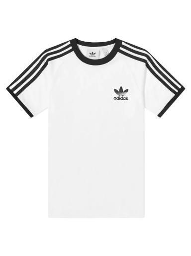 T-shirt adidas Originals 3 Stripe Tee Hvid | IA4846