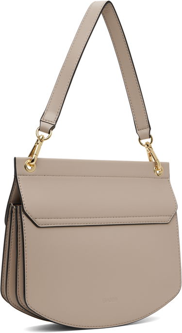 Håndtaske GANNI GANNI Small Apo-G Shoulder Bag Beige | A6460, 2