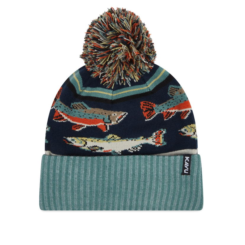 Beanie KAVU Men's Herschel Jacquard Knitted Beanie Grøn | 1008-1499