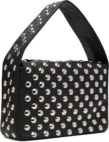 Skuldertaske Khaite KHAITE Elena Studded Shoulder Bag Sort | H2025-895, 1