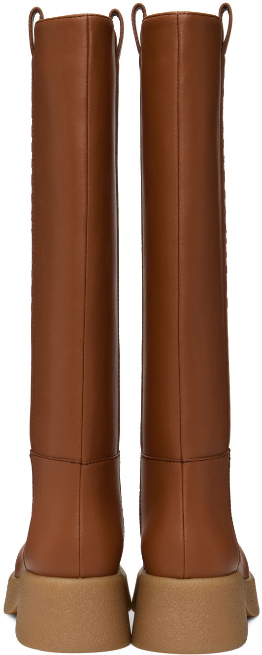 Sneakers og sko Stella McCartney Skyla Knee-High Boots Brun | 810132AP00M0, 1