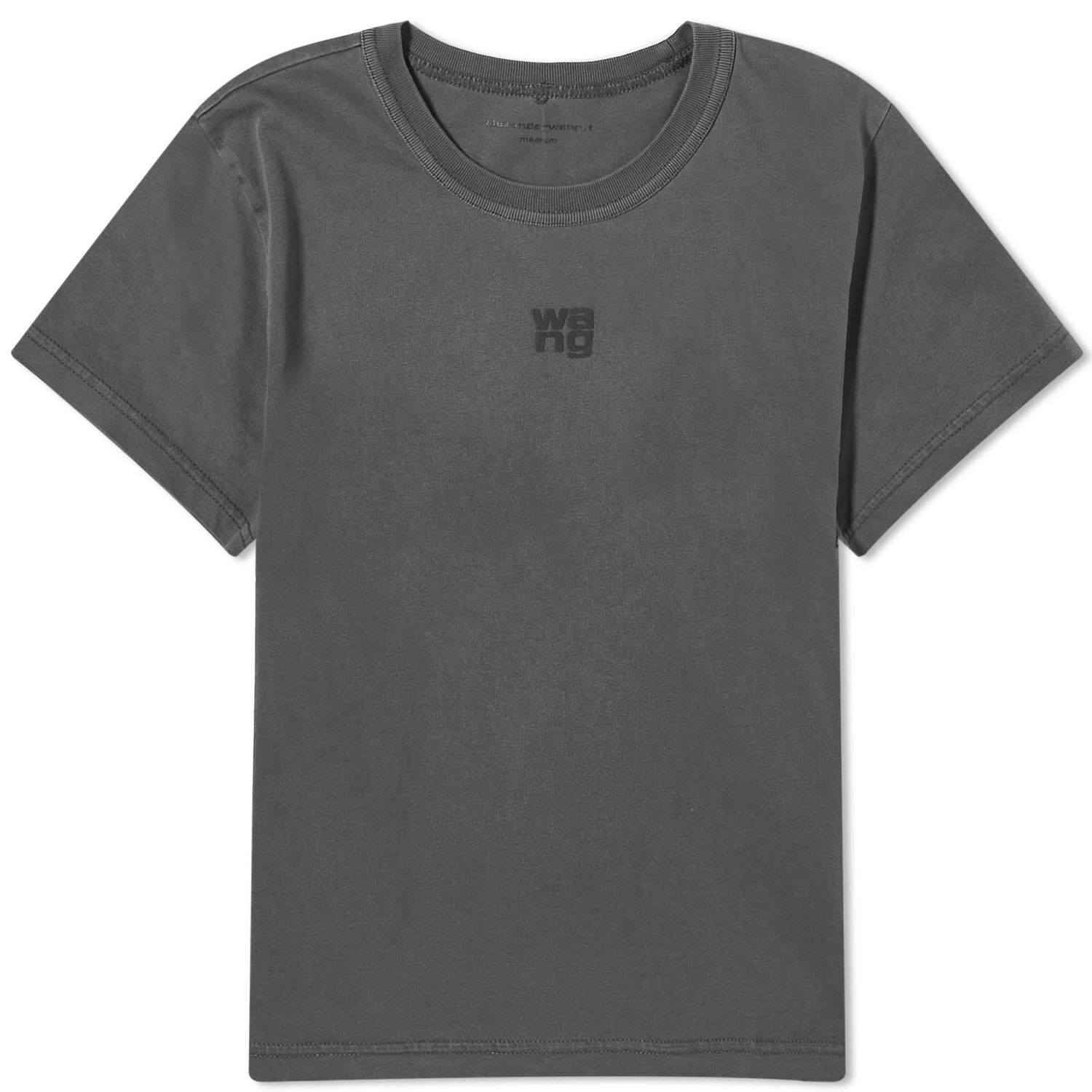 T-shirt Alexander Wang Essential Logo T-Shirt Grøn | 4CC3221358-094A, 0