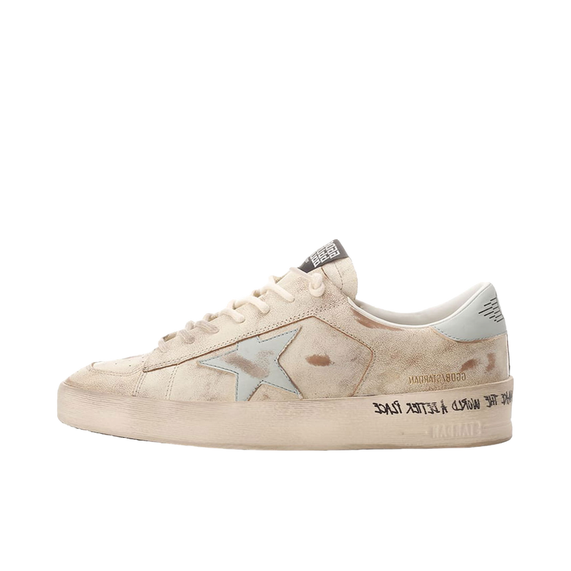 Sneakers og sko Golden Goose Stardan White Vintage Light Blue Beige | GMF00128.F004568.11514