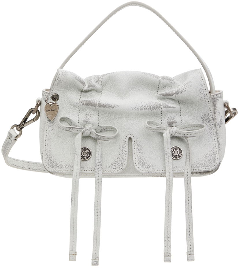 Tøj Acne Studios Gray Multipocket Micro Bag Grå | A10386-