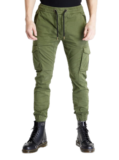 Cargo bukser Alpha Industries Cotton Twill Jogger Grøn | 116202-142