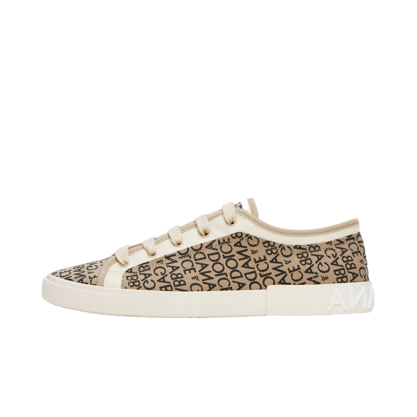 Sneakers og sko Dolce & Gabbana Portofino Vintage Beige | CS2239AR851