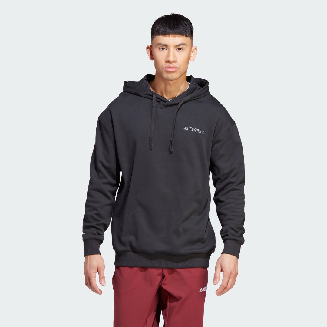 Sweatshirt adidas Performance Terrex Logo Sort | IB6565, 1