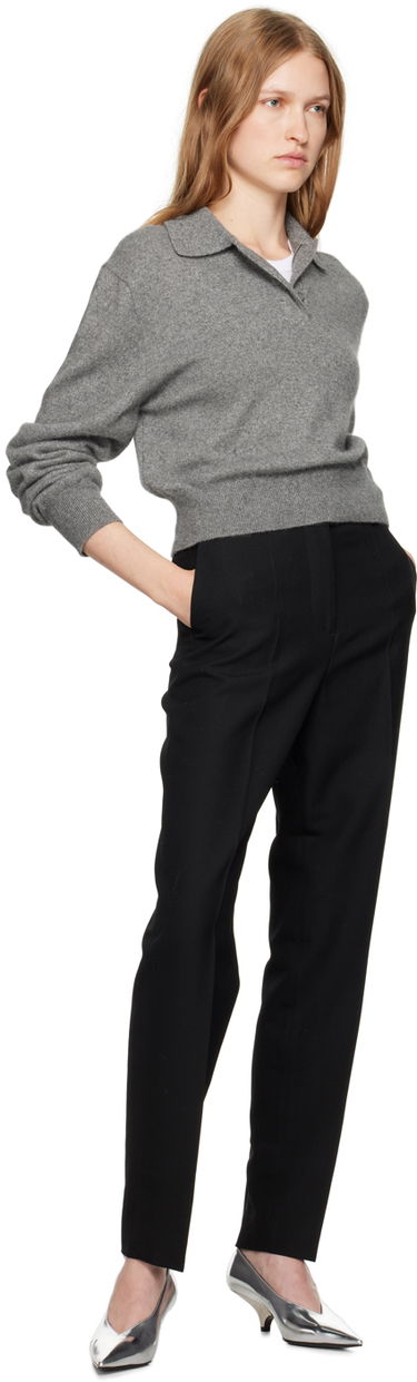 Bukser TOTEME Low-Waist Tailored Trousers Sort | 244-WRB0228-FB0026, 3