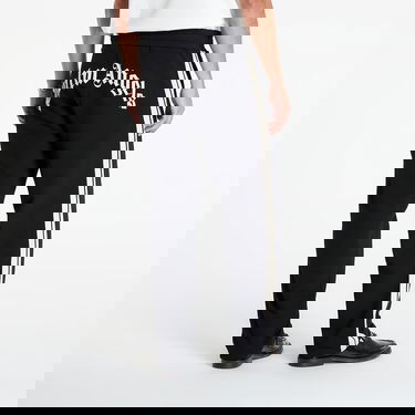 Joggingbukser Palm Angels Palm Angels Curved Logo Track Sweatpants Sort | PMCH02KF25FLE0011003, 2