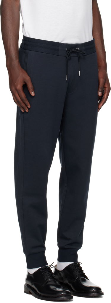 Joggingbukser BOSS BOSS Drawstring Jersey Cotton Sweatpants Mørkeblå | 50520322, 1