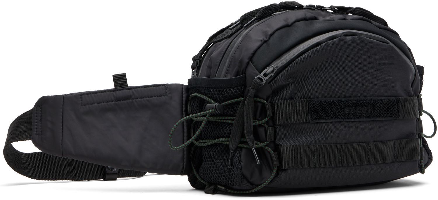 Taljetaske sacai sacai Hike Tech Belt Bag Sort | 25-01015S, 1