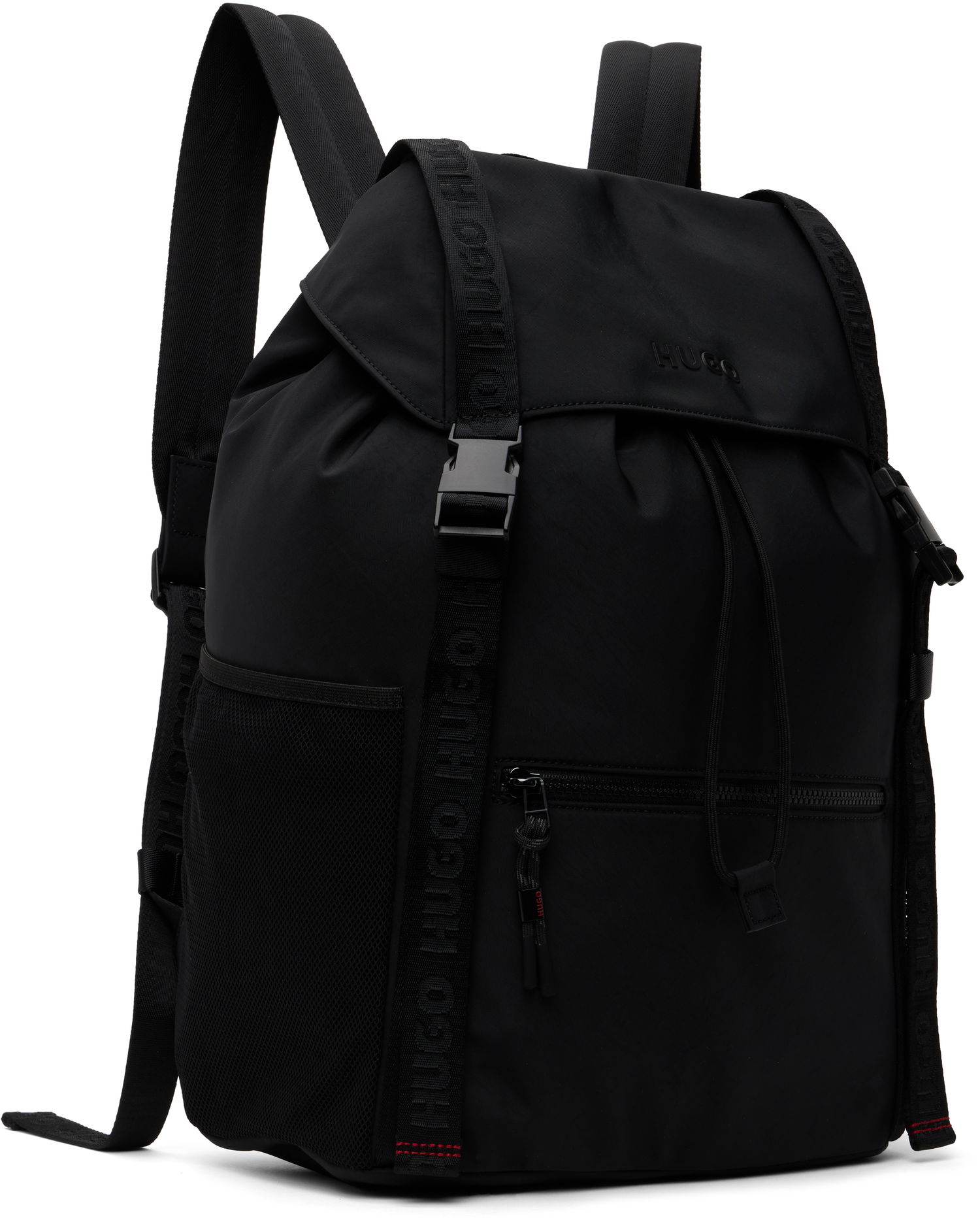 Rygsæk BOSS Hugo Bonded-Logo Backpack Sort | 50547294, 1