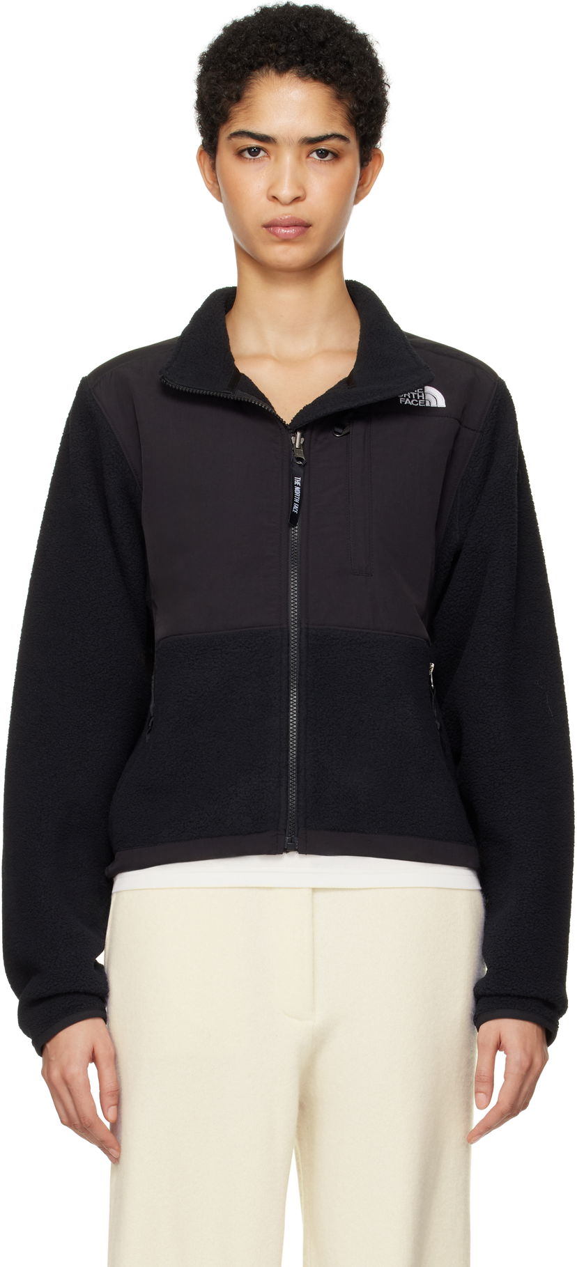 Jakke The North Face Retro Denali Fleece Jacket Sort | NF0A88YR