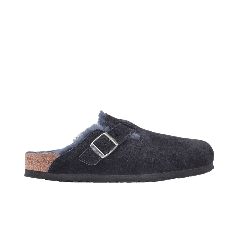 Sneakers og sko Birkenstock Boston Shearling Suede Grå | 1020594/1020584