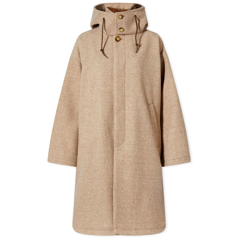 Frakker BEAMS Beams Boy PEMEL Dutch Hooded Coat Beige | 13-19-0017-195-20