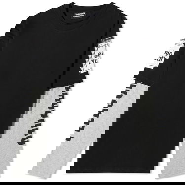 T-shirt Pleasures Becuz Layered Top Sort | P23SY008-BLK, 0