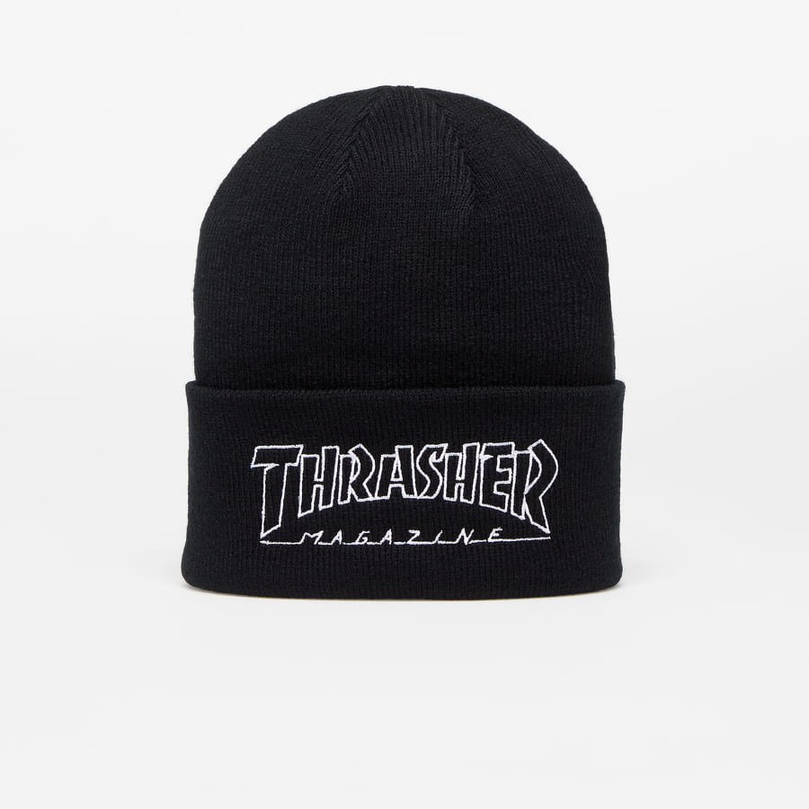 Beanie Thrasher Outlined Logo Beanie Sort | 145083, 0