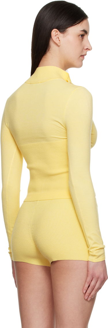 Sweater Miaou Miaou Vlad Zip-Up Sweater Gul | 7199SK1BUT, 2