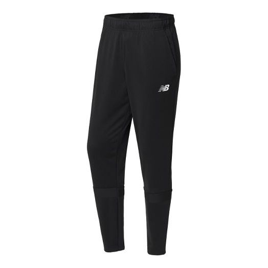 Joggingbukser New Balance Knit Training Pants Sort | AMP21091-BK