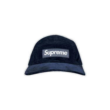 Kasket Supreme GORE-TEX Corduroy Camp Cap Mørkeblå | FW21H50 NAVY, 0