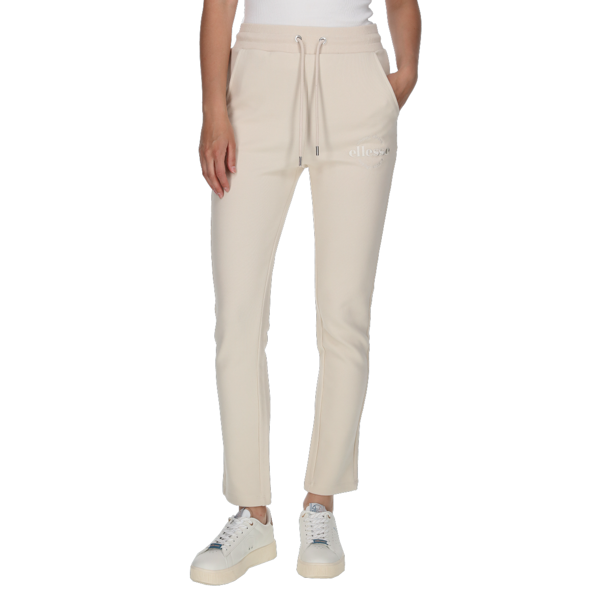 Joggingbukser Ellesse Drawstring Jogger Trousers Beige | ELA233F103-11, 0
