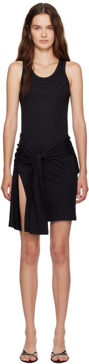Kjole Coperni Coperni Knotted Jersey Minidress Sort | COPJS160F5009, 0