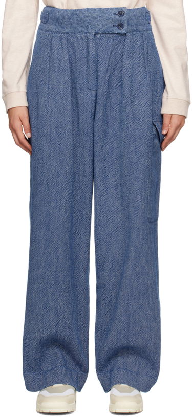 Cargo bukser YMC YMC Rapture Cargo Pants Blå | Q4UMH, 0