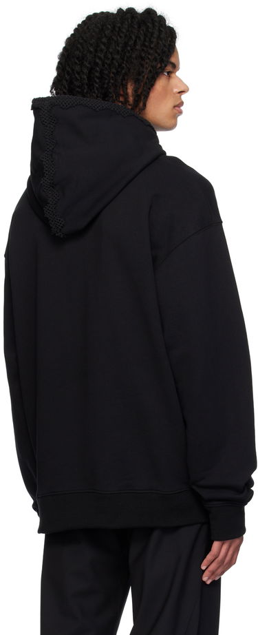 Sweatshirt HELIOT EMIL Spherical Black Hoodie Sort | PRESS24_M_08_061_BLK01, 2