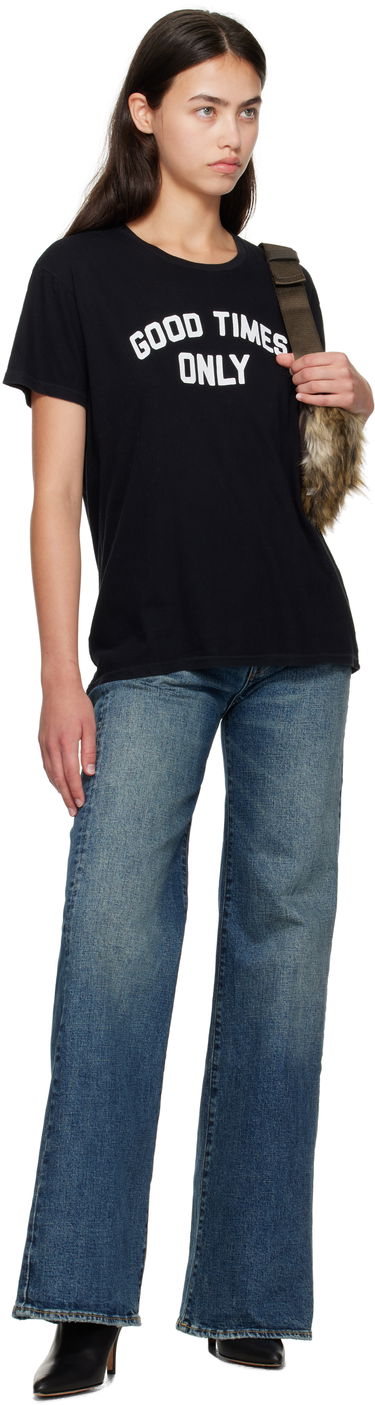 T-shirt R13 R13 'Good Times Only' Boy T-Shirt Sort | R13WK001-K126A, 3