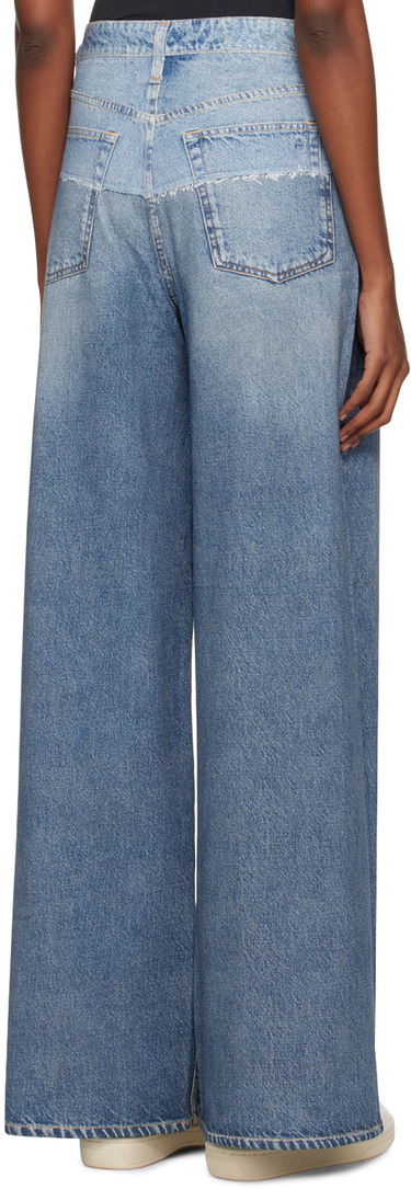 Jeans rag & bone Sofie Wide Leg Jeans Blå | WCW23H70018201, 2