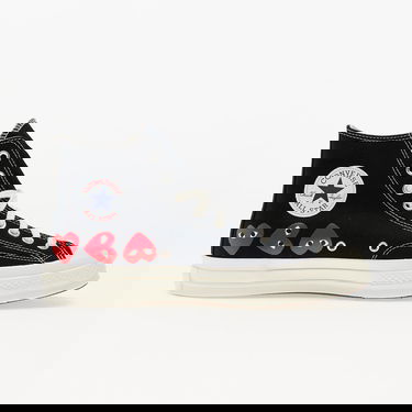 Sneakers og sko Converse Comme des Garçons PLAY x Chuck 70 Hi Sort | A08147C, 2
