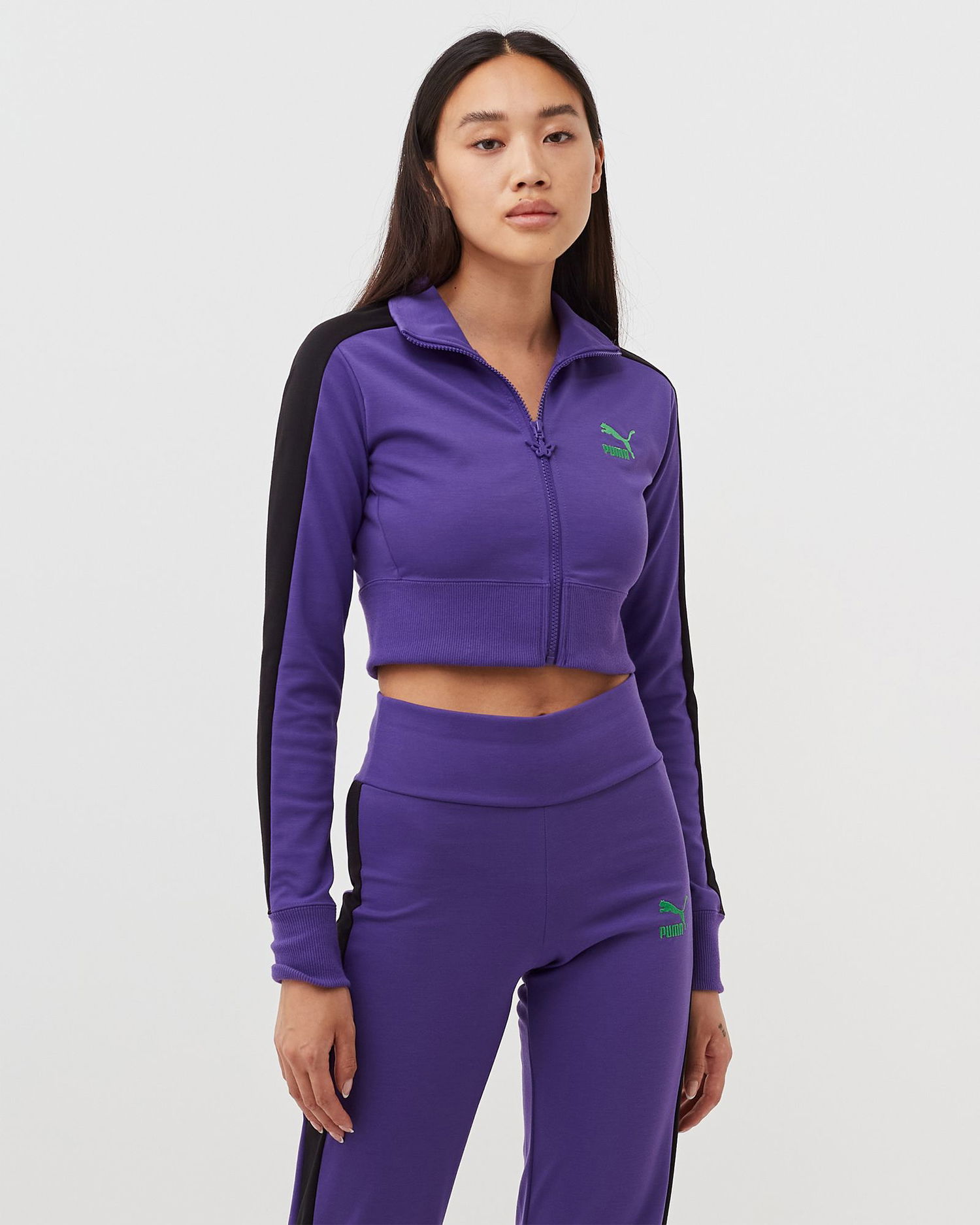 Jakke Puma Dua Lipa X T7 Jacket Lilla | 4065451177363, 1