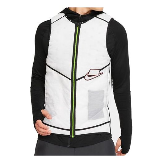 Vest Nike Aerolayer Wild Run Vest Hvid | BV5620-100