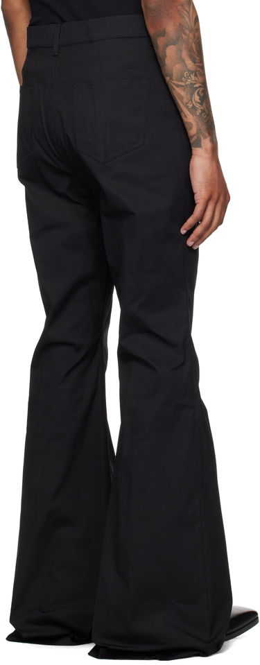 Bukser Rick Owens Rick Owens Concordians Bolan Bootcut Trousers Sort | RU02E1335 TE, 2