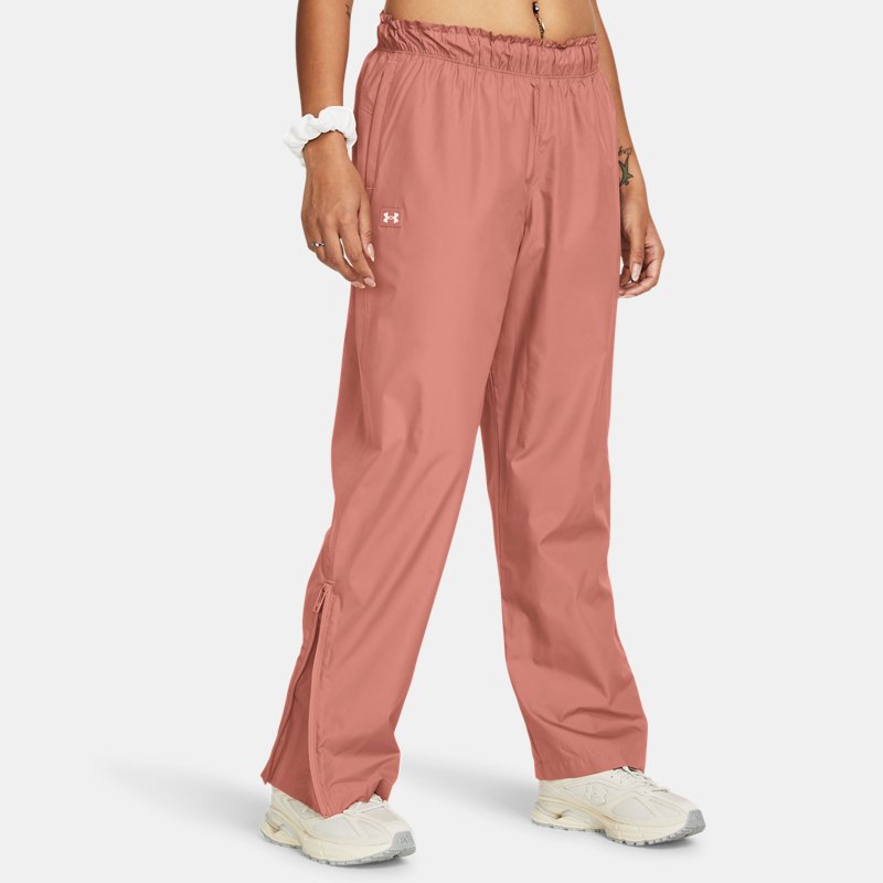Bukser og jeans Under Armour Vanish Elite Gewebte Hose in Übergröße für Damen Canyon Rosa / Canyon Rosa Beige | 1382739-696