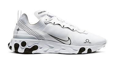 Sneakers og sko Nike React Element Hvid | CU3009-100, 1
