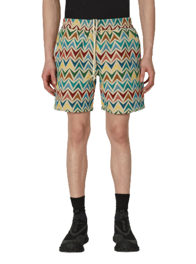 Shorts Pleasures Basket Woven Shorts Flerfarvet | P23SP047 KHAKI