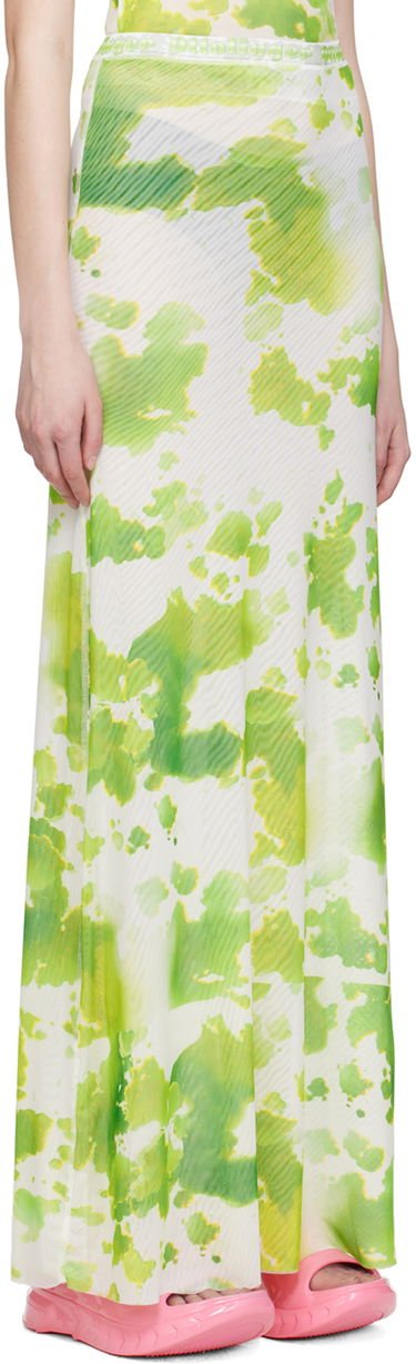 Nederdel Ottolinger Ottolinger Exclusive Tie-Dye Maxi Skirt Grøn | 101317, 1
