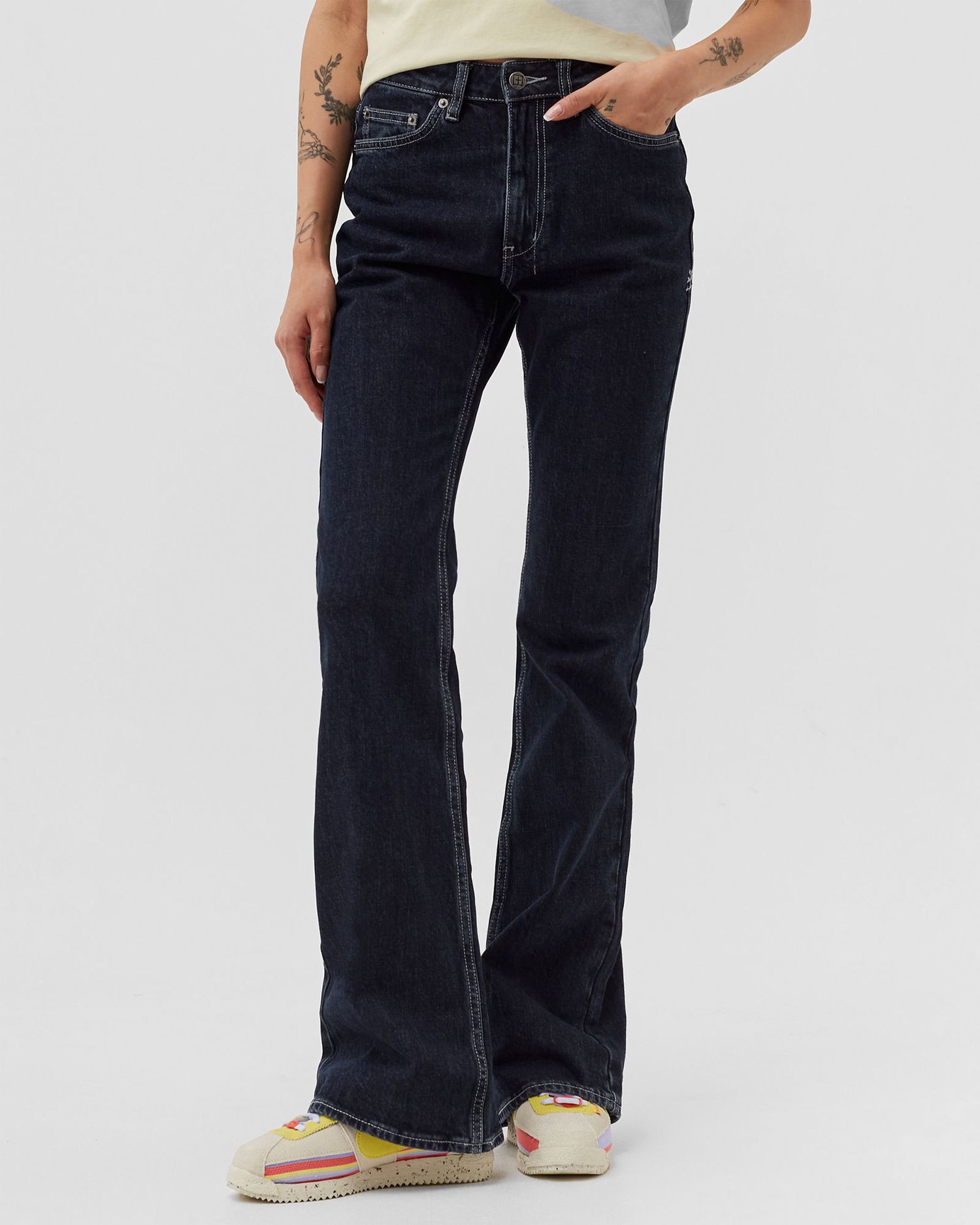 Jeans Ksubi Soho Obscura Bootcut Jeans Blå | WFA22DJ025, 1